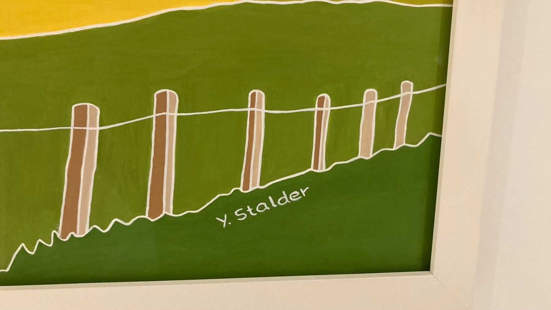 Gemälde: Appenzeller Landschaftsbild Alpstein – Gebraucht aus Meisterschwanden von Otto753 1