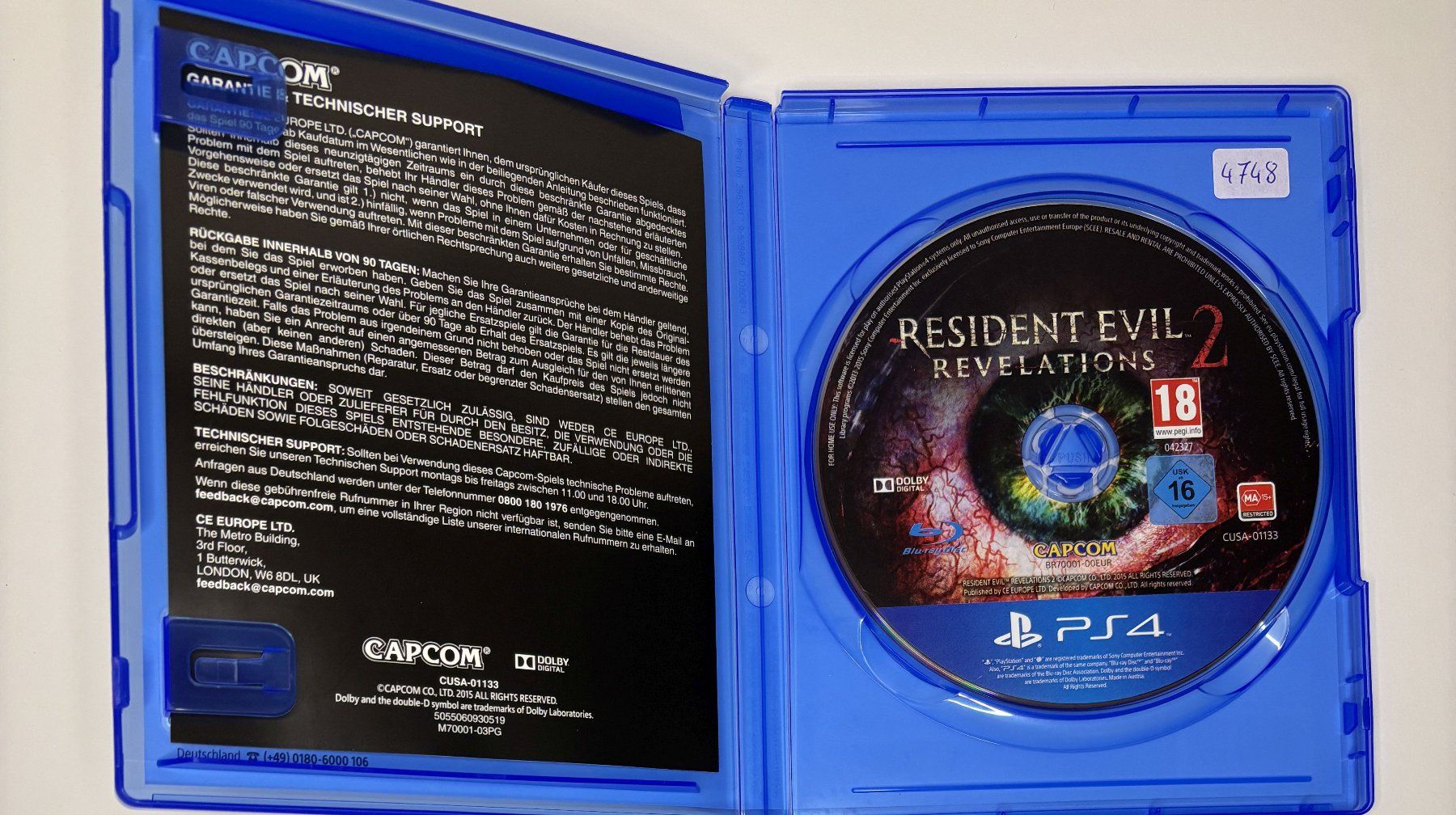 Giochi: PS4 - Resident Evil: Revelations 2 – Usato da Allschwil venduto da Bullach 1