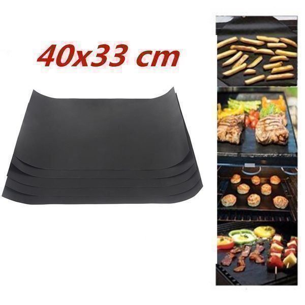 Silikon-Grillmatte 40,6x29,2 Cm – Hitzebeständig Bis 260°C, BPA-frei, Rutschfest Mit Tropfrand, Für Grill, Backofen & Mikrowelle