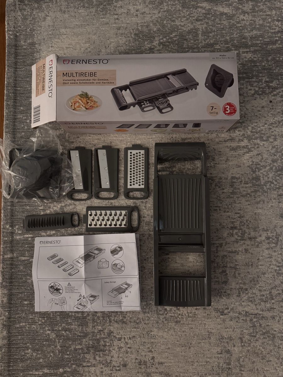 Elettrodomestici da cucina: ERNESTO Multi-Grater 7-in-1 – Nuovo (secondo la descrizione) da Zürich venduto da Tanja_G88 2