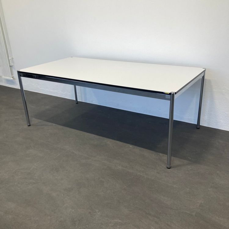 USM-Haller Classic Schreibtisch - 2000x1000 mm - Weiss (Gebraucht) in ...