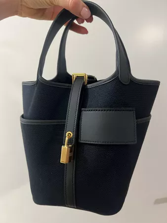 Hermès Picotin 18 Cargo Pocket black