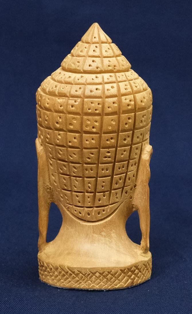 Sculture & Statue: Buddha Kopf, aus Holz – Usato da Zürich venduto da Masala-Oase 6