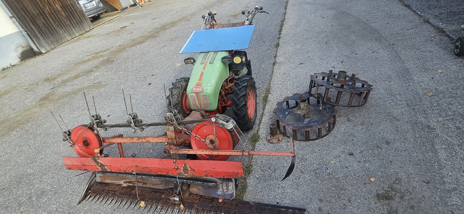 Toutes les machines: Rapif 505 mit Eingraser – D'occasion à Schwellbrunn par chr_9cpp