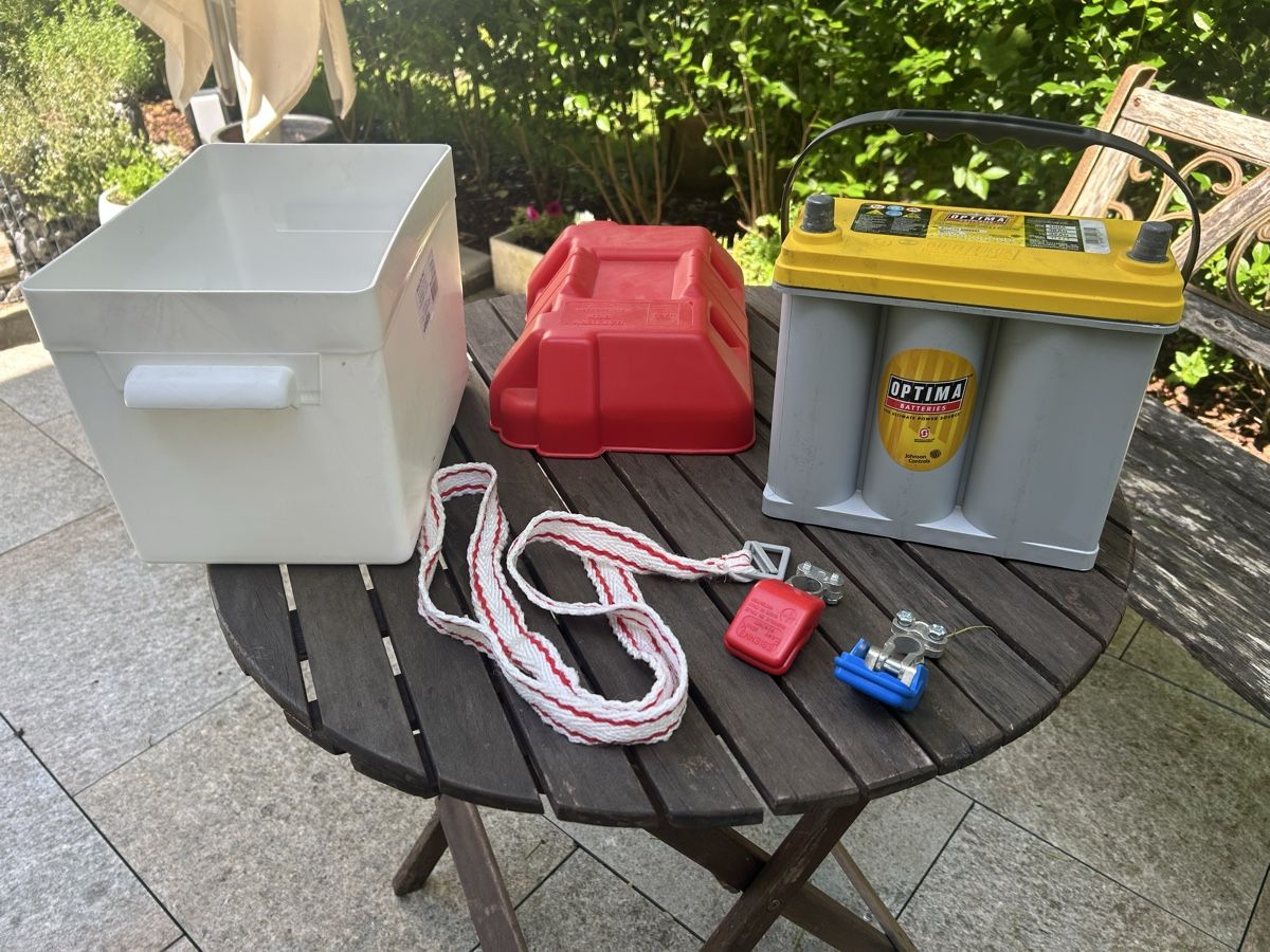 Caricatori & Batterie: OPTIMA Yellow Top Battery with Battery Box – Usato da Wetzikon ZH venduto da Bil2y 2