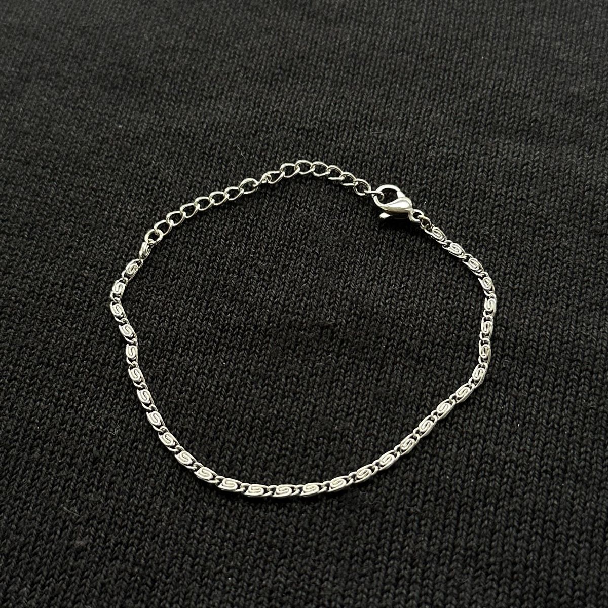 Bracciali & Braccialetti: Silberne Edelstahl Feine Armkette – Nuovo (secondo la descrizione) da Givisiez venduto da dor_xb9k 1