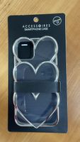 iPhone 12 Hülle, Neu, Transparent mit Herzen Design ❤️