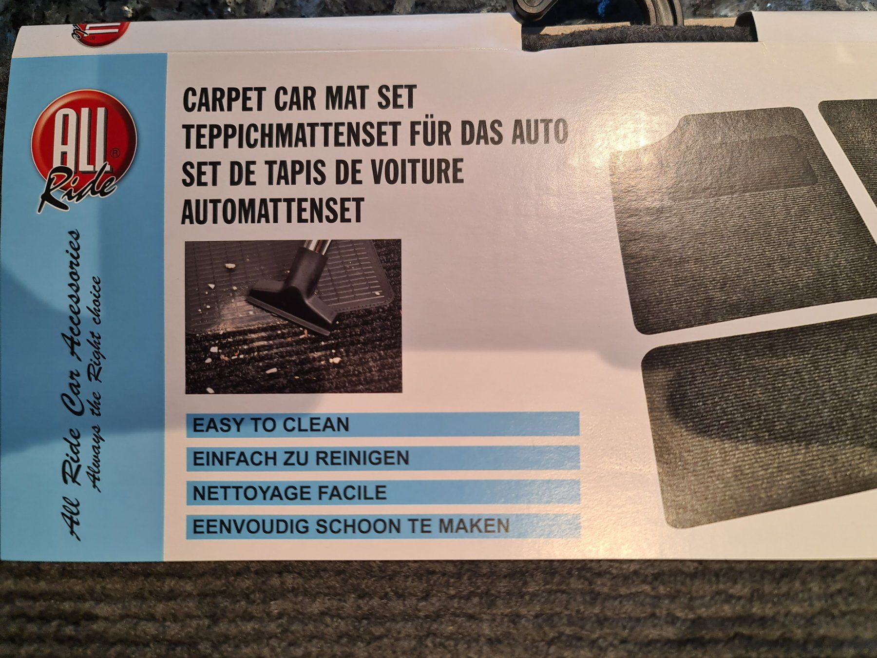 Tappeti & Tappetini: Auto Teppichmatten-Set 4 Tlg. – Nuovo e nell'imballaggio originale da Uerkheim venduto da Kaufoption 3