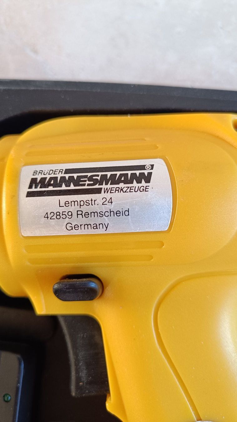 Perceuses: PERCEUSE-VISSEUSE MANNESMANN 12V – D'occasion à Sion par andreina52 4