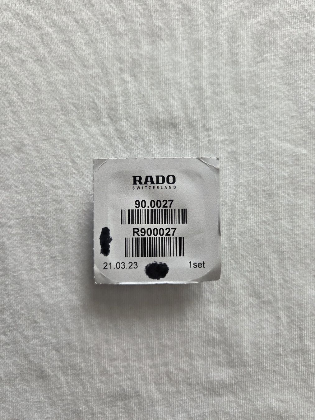 Rado Orologi: Rado WD-Set 90.0027 – Nuovo e nell'imballaggio originale da Steffisburg venduto da mbedb12