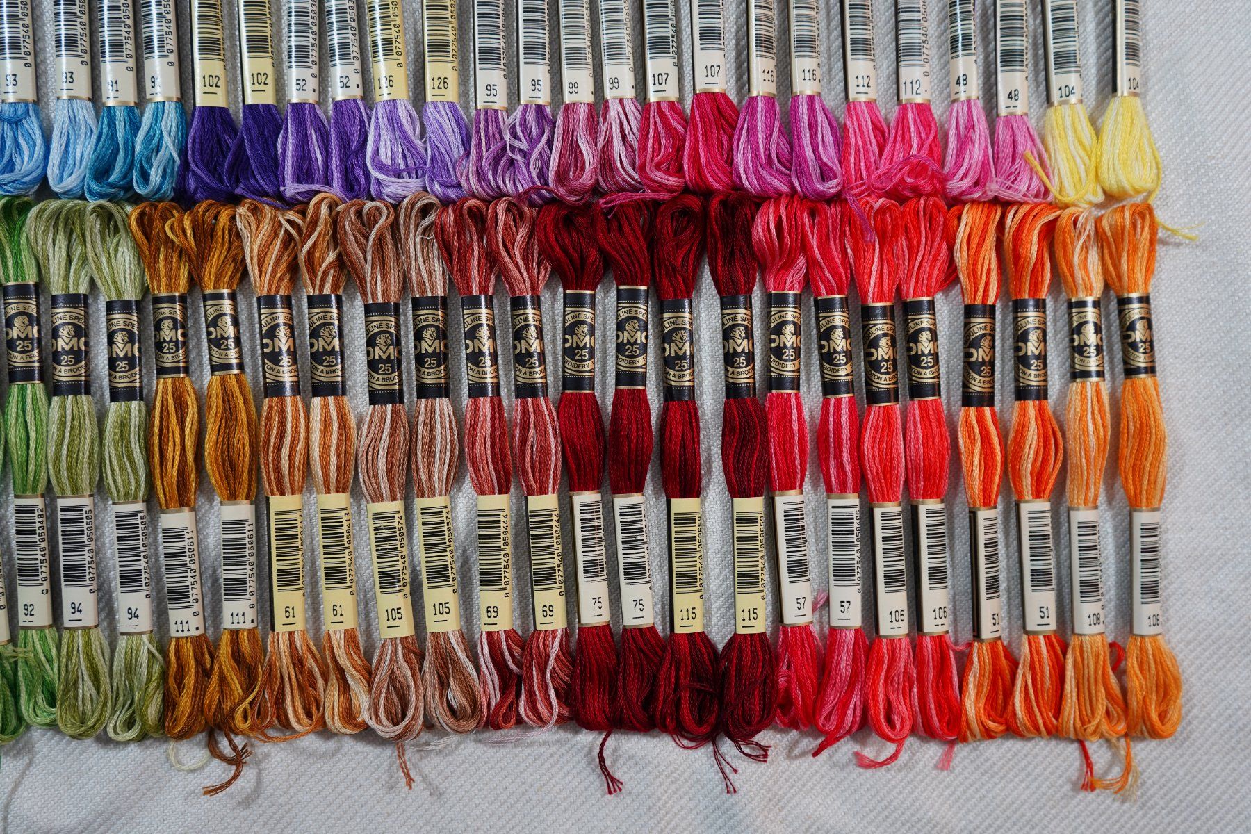 Cordicelle & Fili: 64 DMC Mouliné Spécial Multicolor Art 117 - LOSB2 – Nuovo e nell'imballaggio originale da Mels venduto da DACRI 4