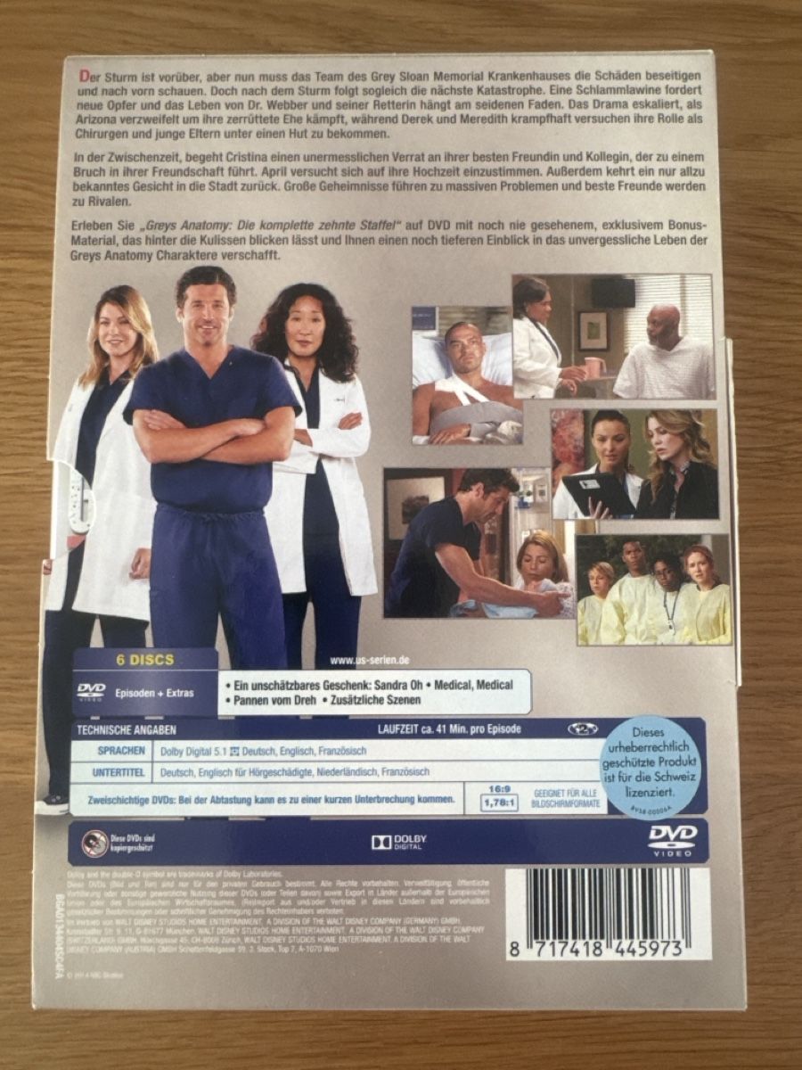 Alle DVDs: Grey's Anatomy  10. Staffel DVD – Gebraucht aus Muhen von Kusi_ 1