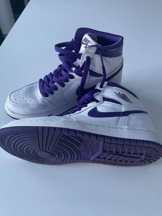 Nike Air Jordan Retro High Court lila (Gebraucht) in Neuenegg