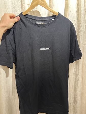 Gemischtes Hack T-Shirt schwarz Grösse L
