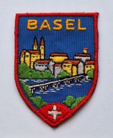 Basel Stoff Wappen Aufnäher Badge St. Gallen Stickerei BS