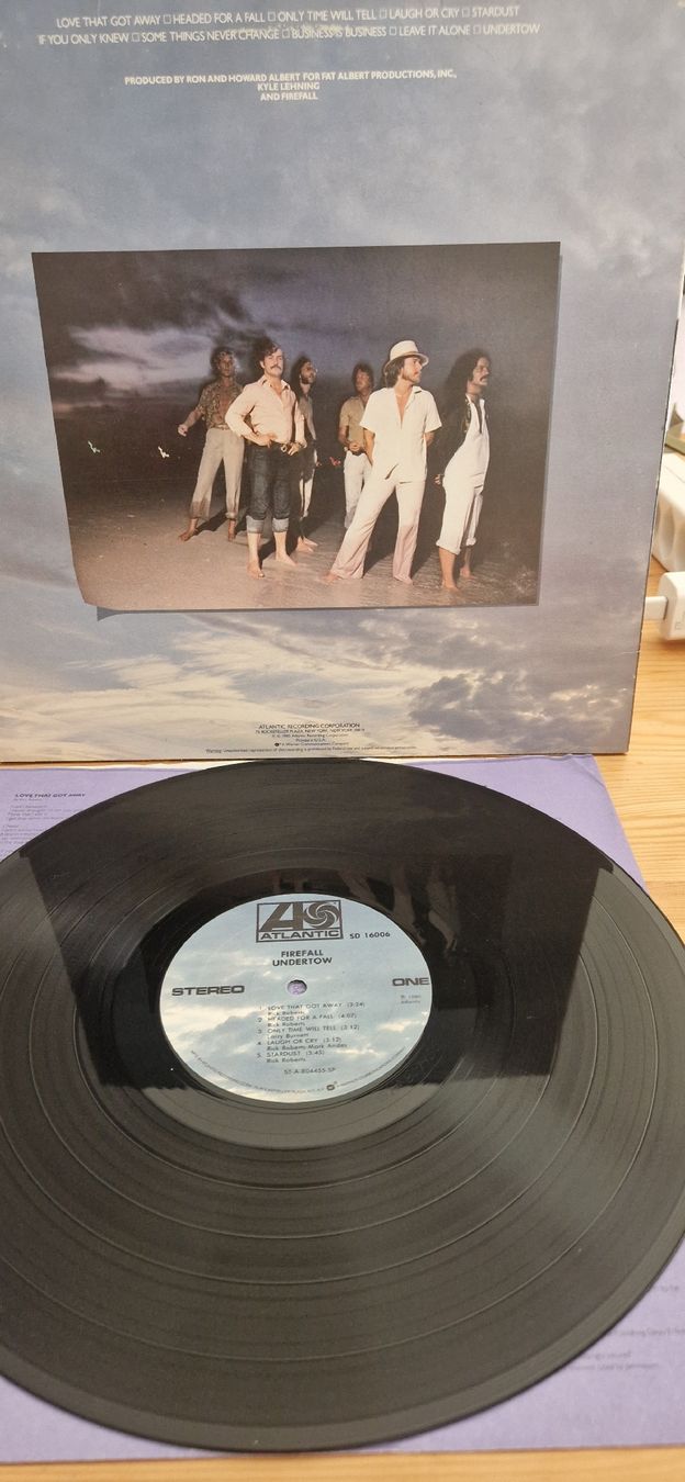 Schallplatten: ⚫️ Vinyl- Firefall - Undertow Us press Vg – Gebraucht aus Yvonand von RF-VINYL 3