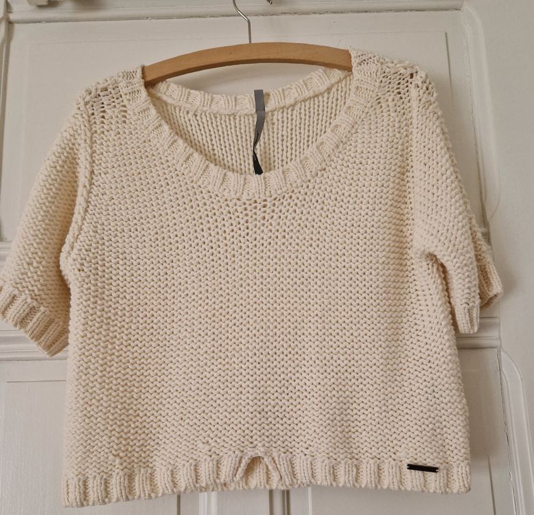 Pull Sans Manches Cop Copine Bingo Taille S 34/36 - Noir Et Blanc, Maille, Occasion Très Bon état