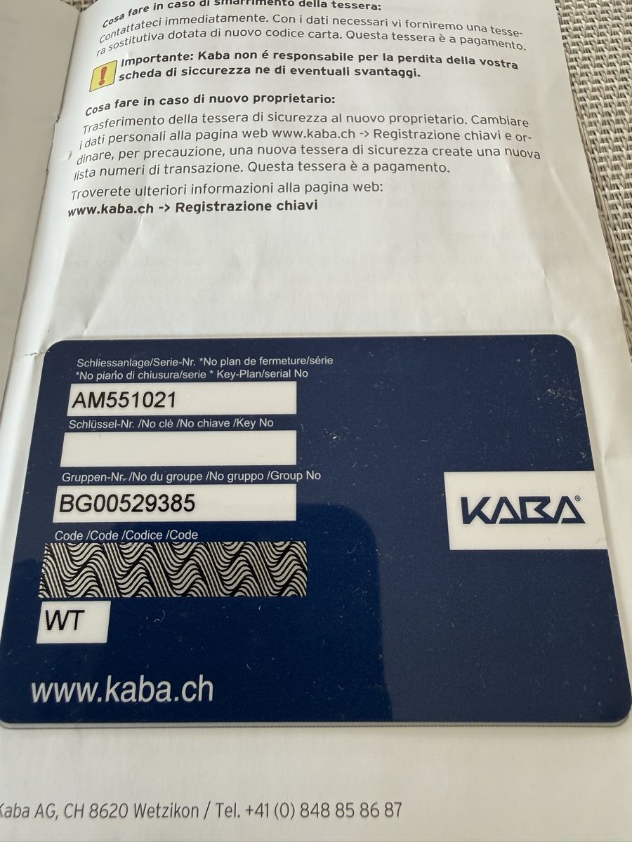 Kaba Cilindri per serratura: Kaba Star Zylinder – Nuovo (secondo la descrizione) da Bronschhofen venduto da Alfa5 2