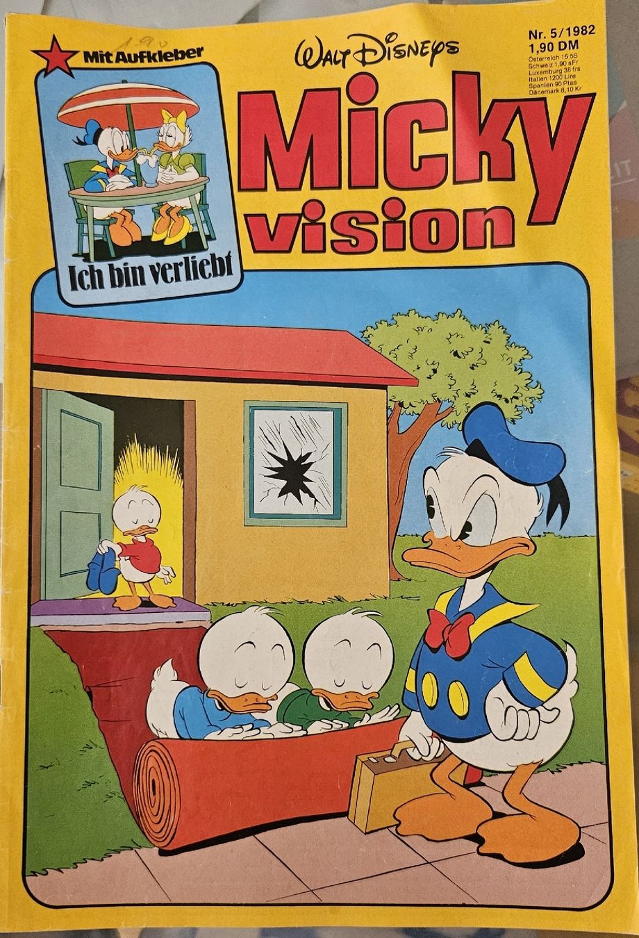 Fumetti: Walt Disneys Micky vision Nr. 5/1982  – Usato da Basel venduto da Melibu