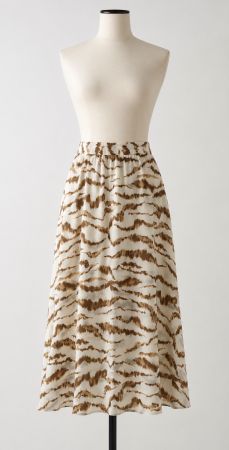 Neu KOOKAÏ Maxirock Beige/Braun Animal Print Gr. 40/M