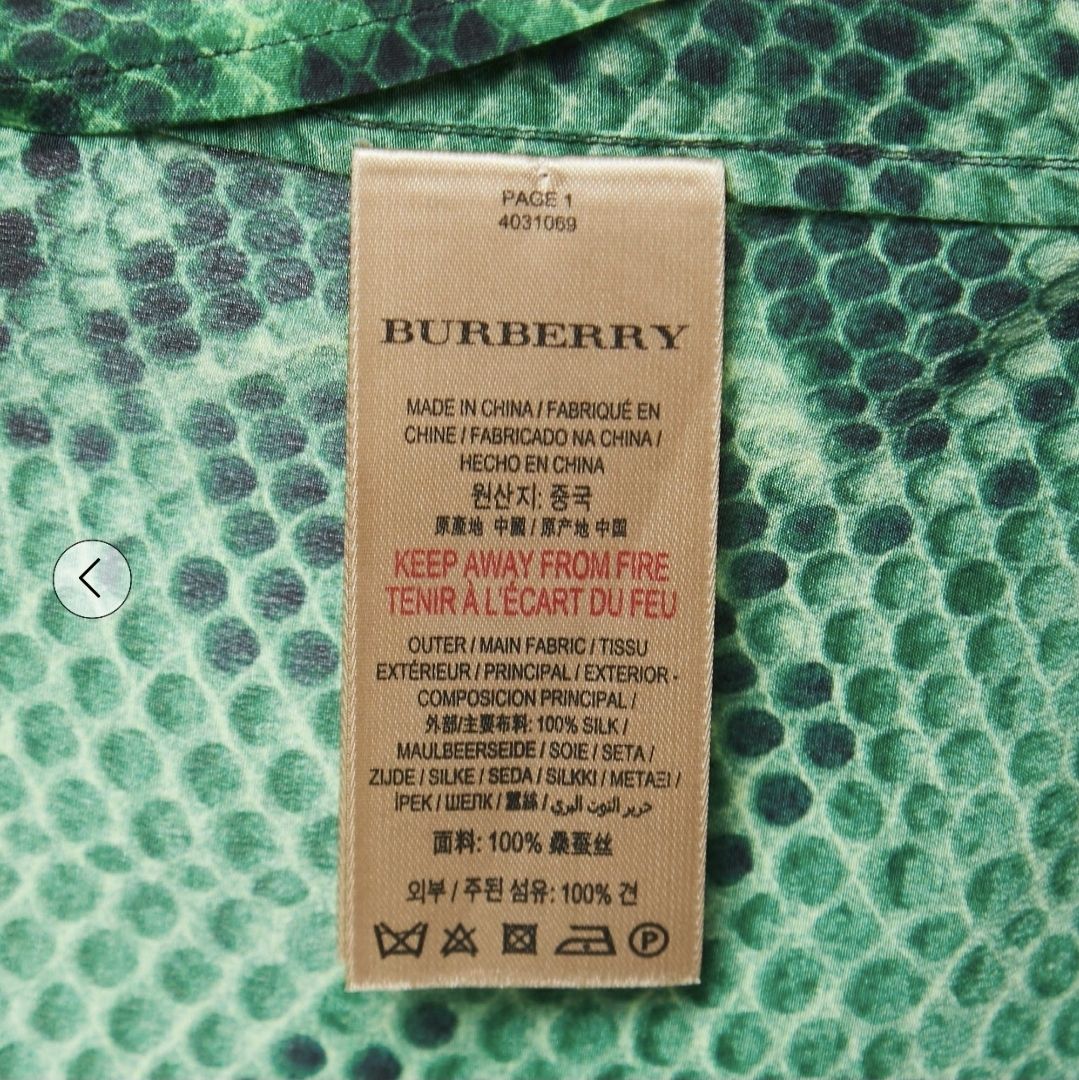 Burberry Chemisiers: Burberry Seidenbluse 34  – D'occasion à Hellbühl par Oki_doki 5