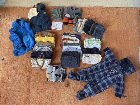 Lot Kinderkleider Junge 68 Winter (4-6 Monate)