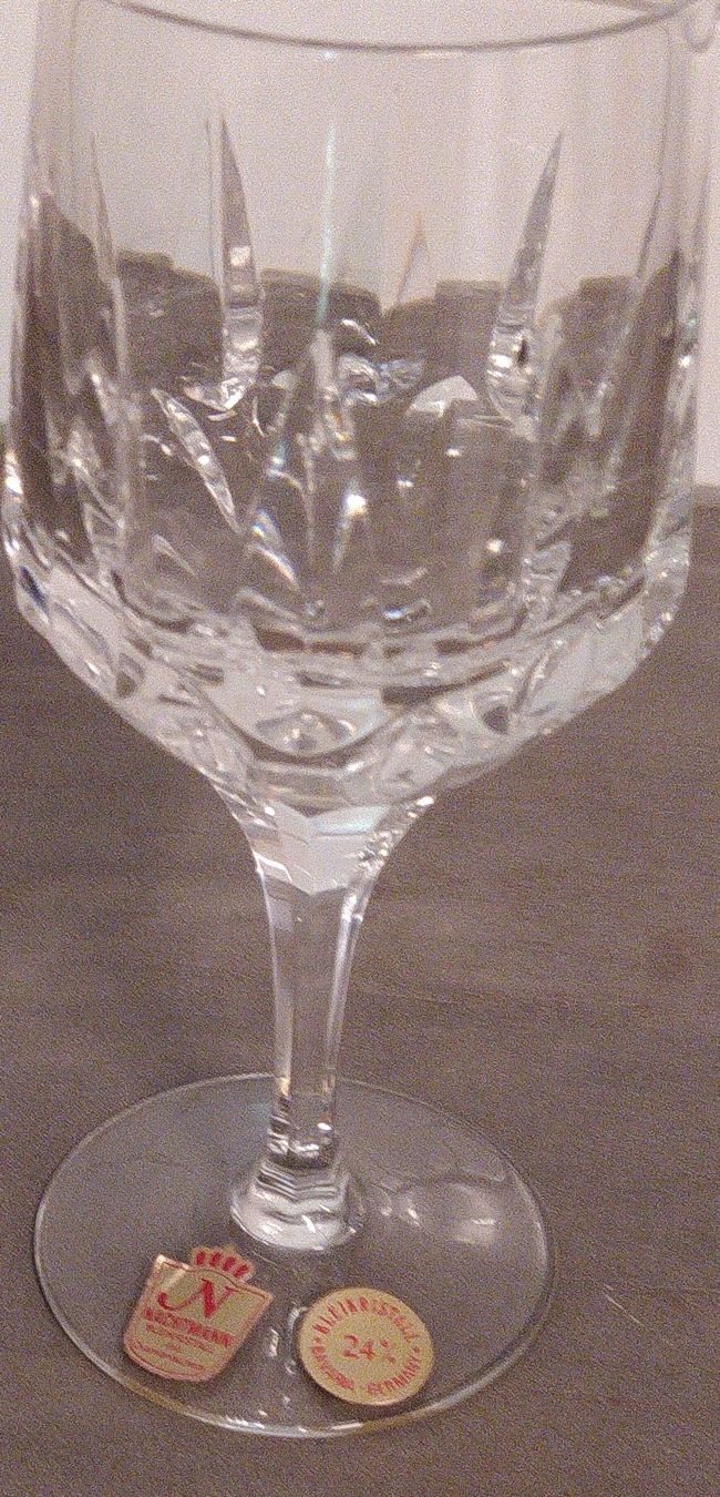 Bicchieri: Kristallglas mit Etikett 15 cl – Usato da Möhlin venduto da mik_h72m