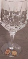 Kristallglas mit Etikett 15 cl