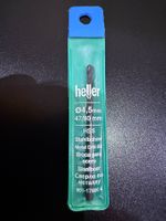 Heller HSS Metall-Spiralbohrer 4.5 mm, Gesamtlänge 80mm, NEU