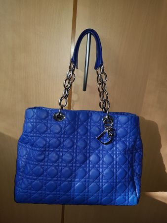 Original Christian Dior Soft Tasche Blau