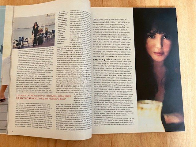 Zeitschriften & Magazine: Madame figaro mag. Isabelle Adjani 2002 – Gebraucht aus Les Ponts-de-Martel von Jolisa 5