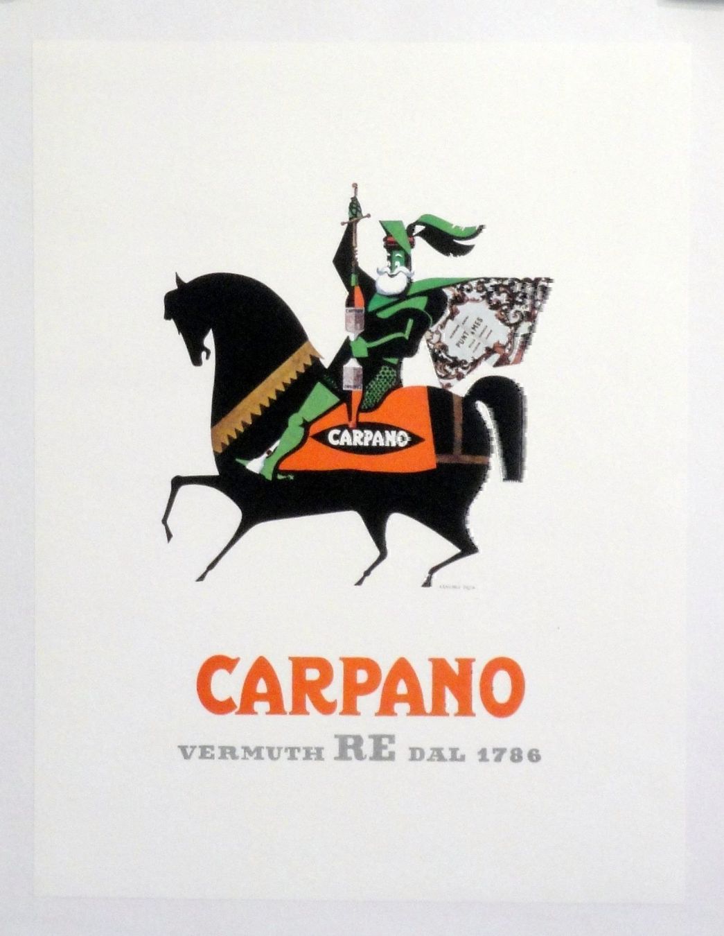 Poster & Bilder: Carpano Vermuth – Gebraucht aus Eggenwil von Joyart