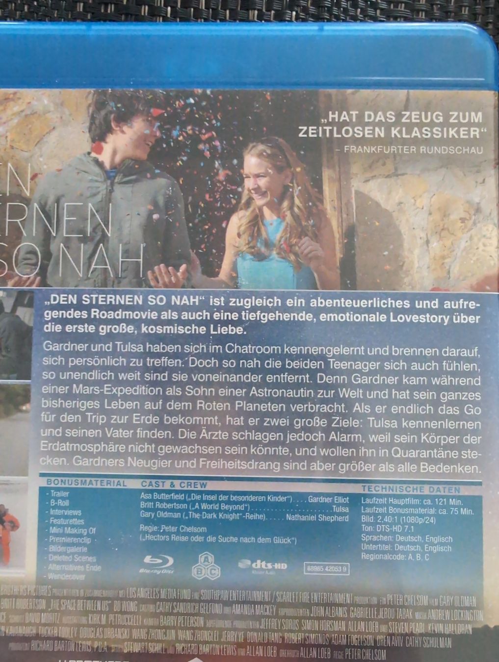 Tutti i DVDs: Bluray Disc. Den Sternen so nah – Usato da Jona venduto da Schaniarle 1