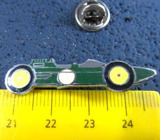 FORMEL1 GP RACIG-CAR LOTUS GREEN PIN ENAMEL VINTAGE OLDI