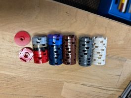 Lego 50x Fliese rund 2x2 mit Noppe oben (18674)