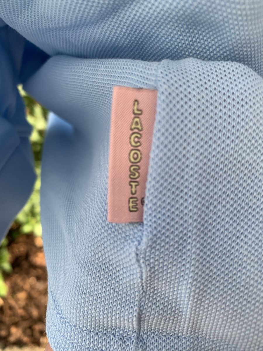 Lacoste Magliette Polo: Poloshirt von Lacoste Gr. XL hellblau – Usato da Ellikon an der Thur venduto da Bali1999 3