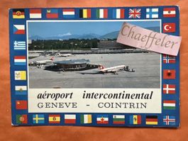 Flughafen aérport international Genève - Genf Cointrin 1975