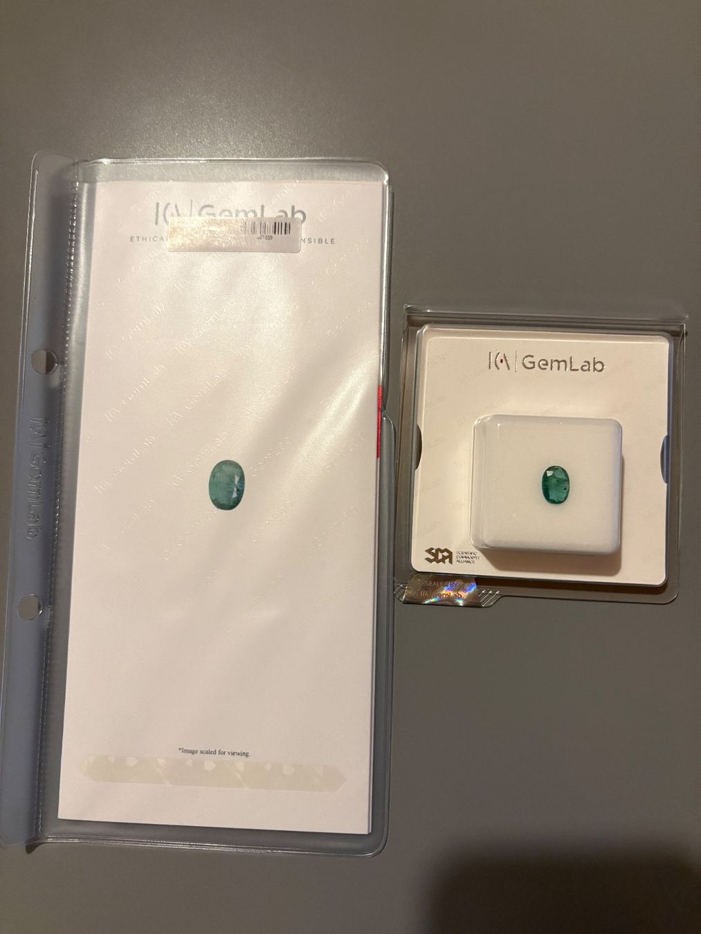 Pietre preziose: Smaragd mit Zertifikat – Nuovo e nell'imballaggio originale da Bolken venduto da Romeo80 2