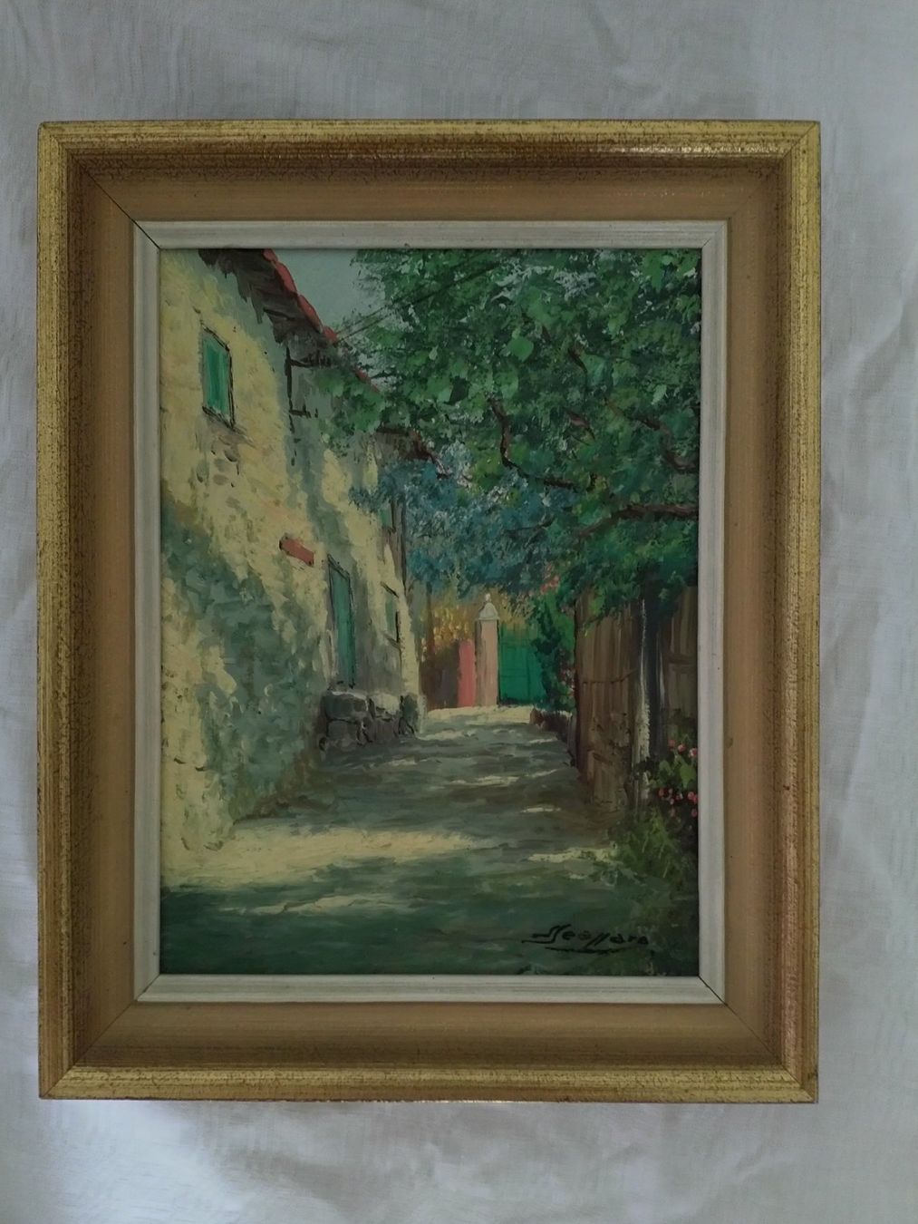 Dipinti: Petit tableau 30x24 – Usato da Grand Lancy venduto da ampoule
