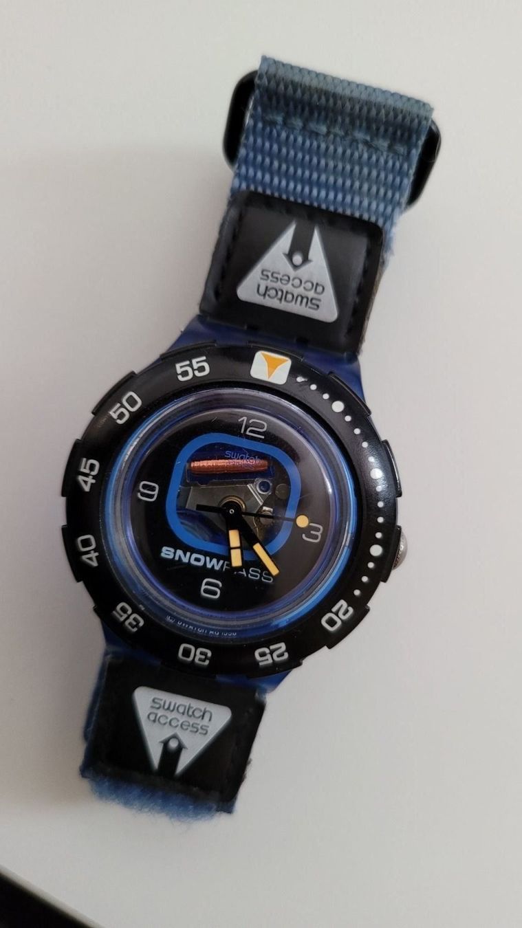 Swatch Orologi: Swatch access Snowpass Uhr – Usato da Gibswil venduto da Dapi 1