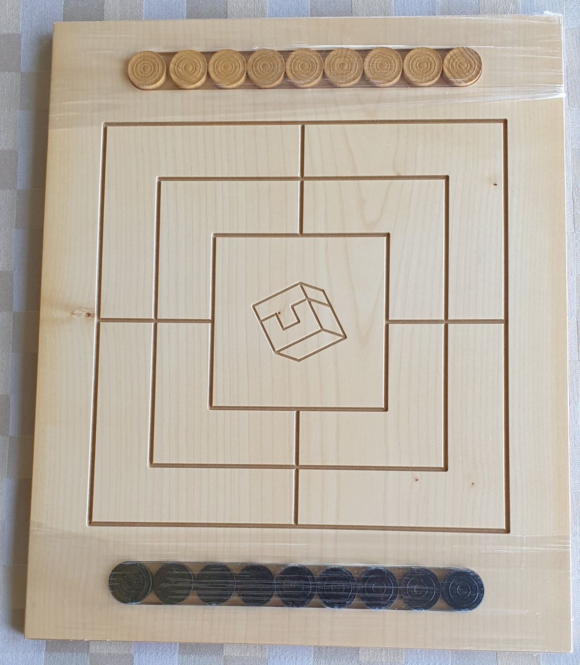 Spiele: Brettspiel Mühle aus Holz – Neu und originalverpackt aus Mörschwil von