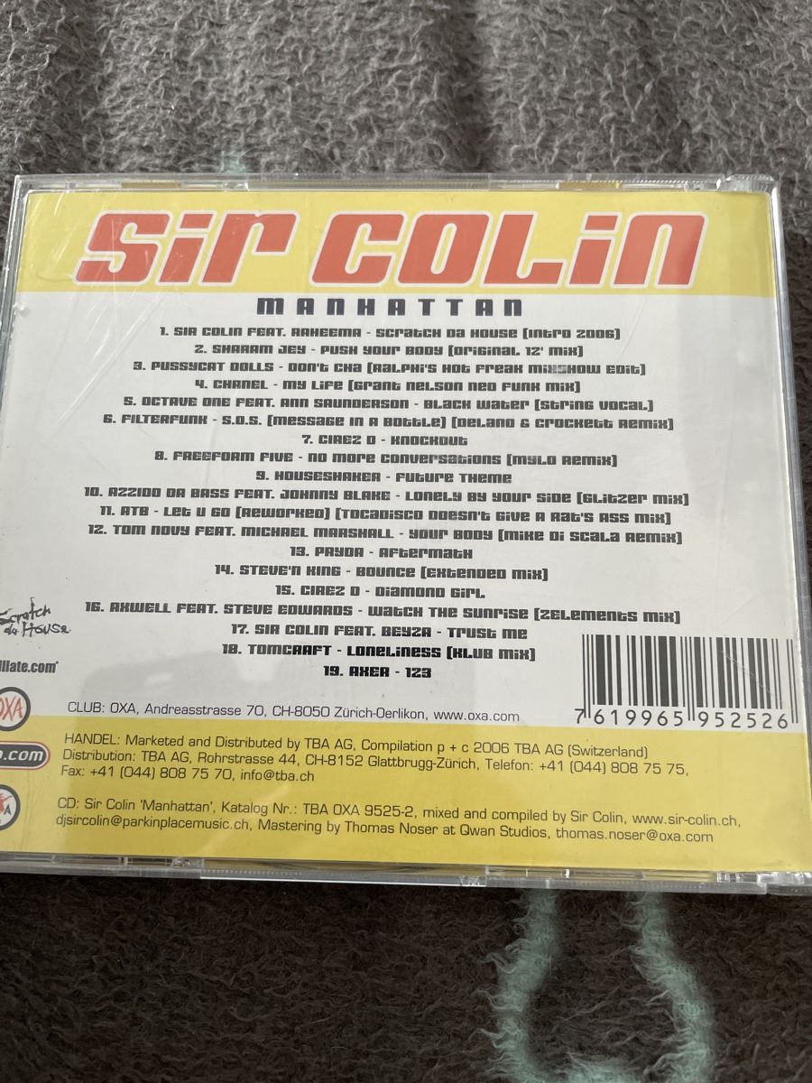 CD: CD Sir Collin Manhattan – Usato da Unterkulm venduto da son_fcs2 1