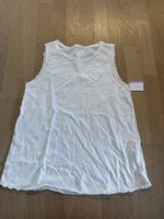 Sommertop Gr. 152, Mädchen T-Shirt, weiss, neuwertig