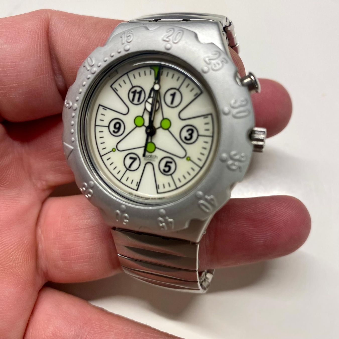 Swatch Orologi: Swatch Irony Uhr,  Klassiker – Usato da Krauchthal venduto da MEWA01