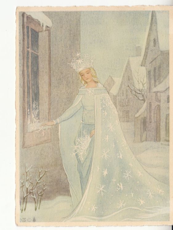 Cartoline postali: Motivkarte Wintermärchen ca. 1960 – Usato da Bürglen TG venduto da StampGraf