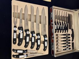 Messerset im koffer