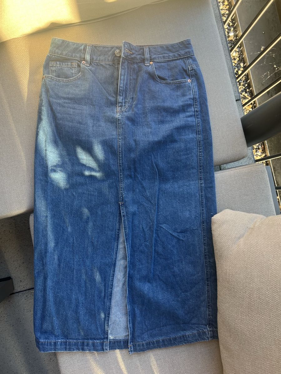 Next Gonne: Denim-Rock von NEXT, Gr. 38, mid-length – Nuovo (secondo la descrizione) da Winterthur venduto da lalalalala