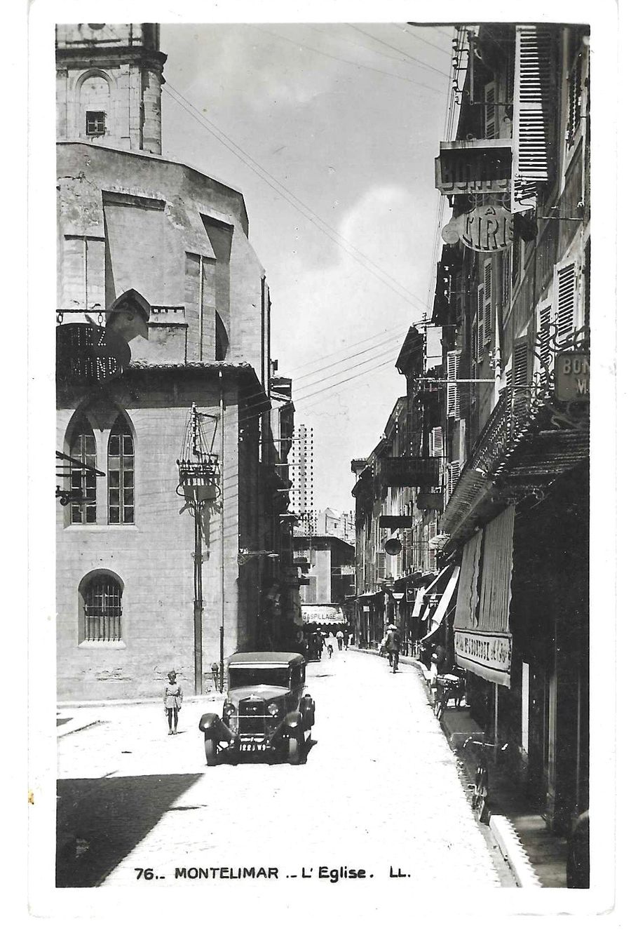 Cartoline postali: Montelimar l'église – Usato da Tavannes venduto da Zitume