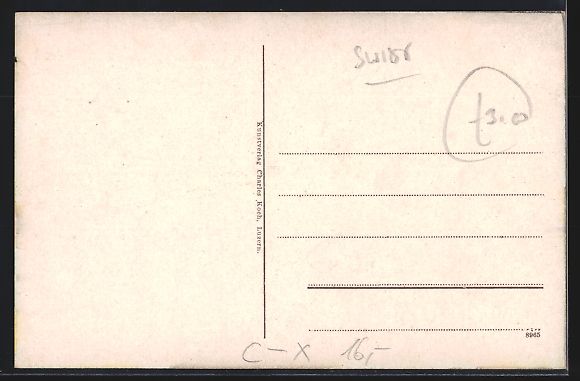 Cartoline postali: Immensee, Hotel Eiche, Post mit Strassen – Usato da Berlin venduto da bartko-reher 1