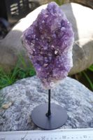 Amethyst-Stufe auf Ständer | Top-Qualität | 30cm, 1.34kg